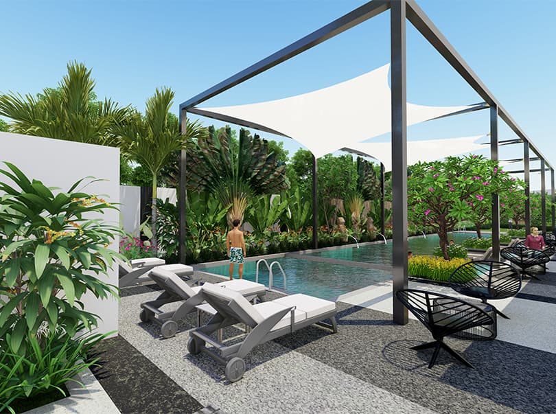 Community swimming pool